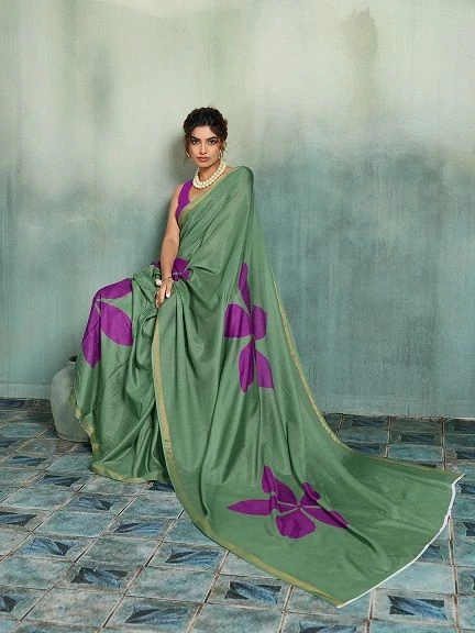 Maahi 241 Soft Mul Cotton Printed Party Wear Saree Collection 6