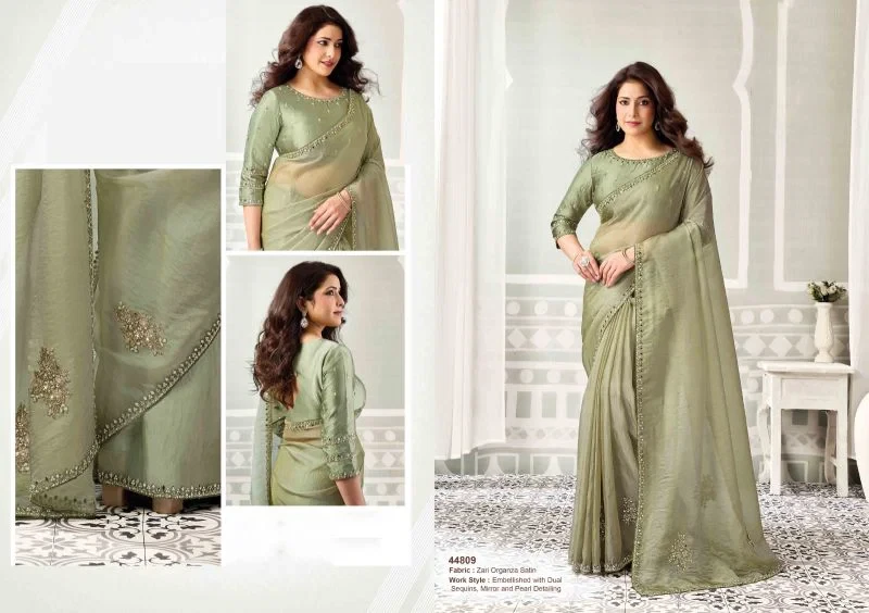 Mahotsav Norita 44800 Silsila Organza Tissue Designer Saree Collection 13