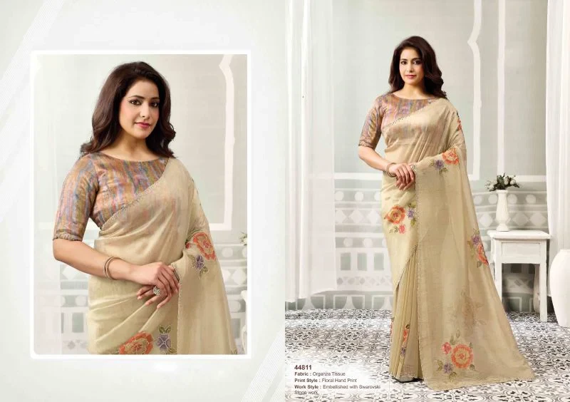 Mahotsav Norita 44800 Silsila Organza Tissue Designer Saree Collection 16