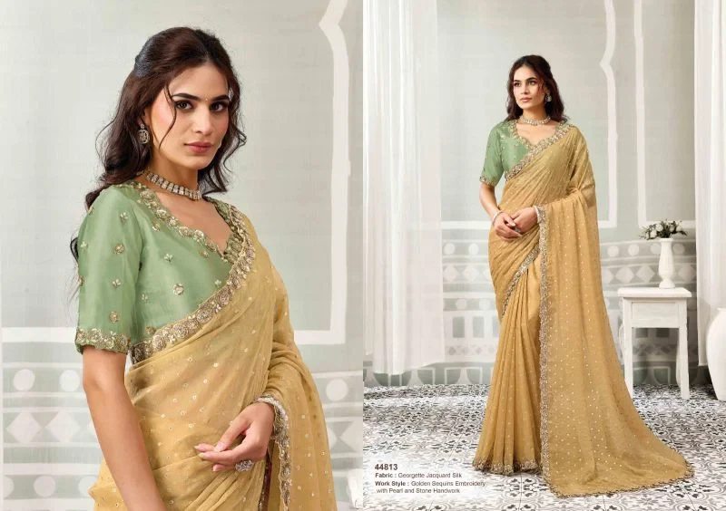 Mahotsav Norita 44800 Silsila Organza Tissue Designer Saree Collection 18