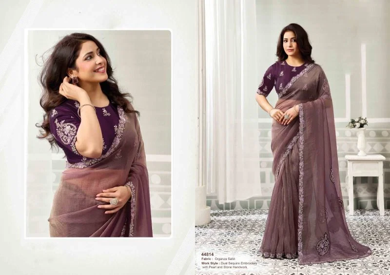 Mahotsav Norita 44800 Silsila Organza Tissue Designer Saree Collection 19