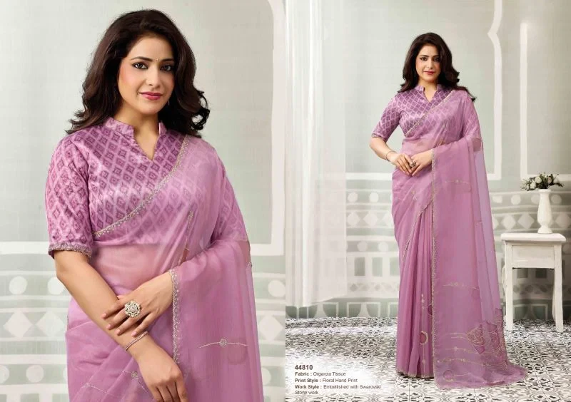 Mahotsav Norita 44800 Silsila Organza Tissue Designer Saree Collection 2