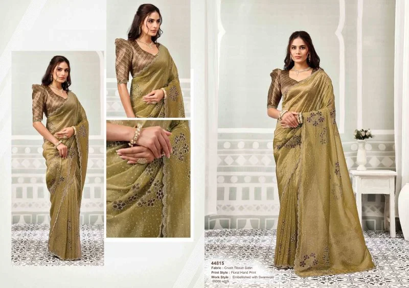 Mahotsav Norita 44800 Silsila Organza Tissue Designer Saree Collection 20