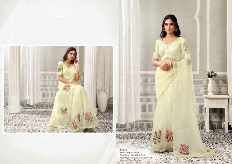Mahotsav Norita 44800 Silsila Organza Tissue Designer Saree Collection 21