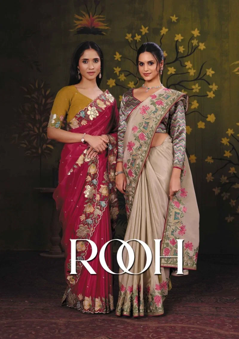 Mahotsav Norita 44900 Rooh Silk Sequence Work Designer Saree Collection