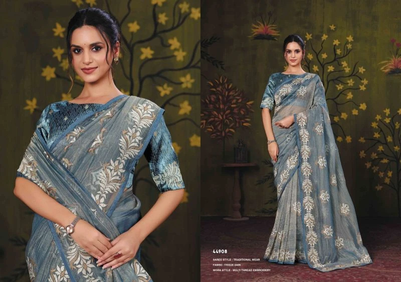 Mahotsav Norita 44900 Rooh Silk Sequence Work Designer Saree Collection 12