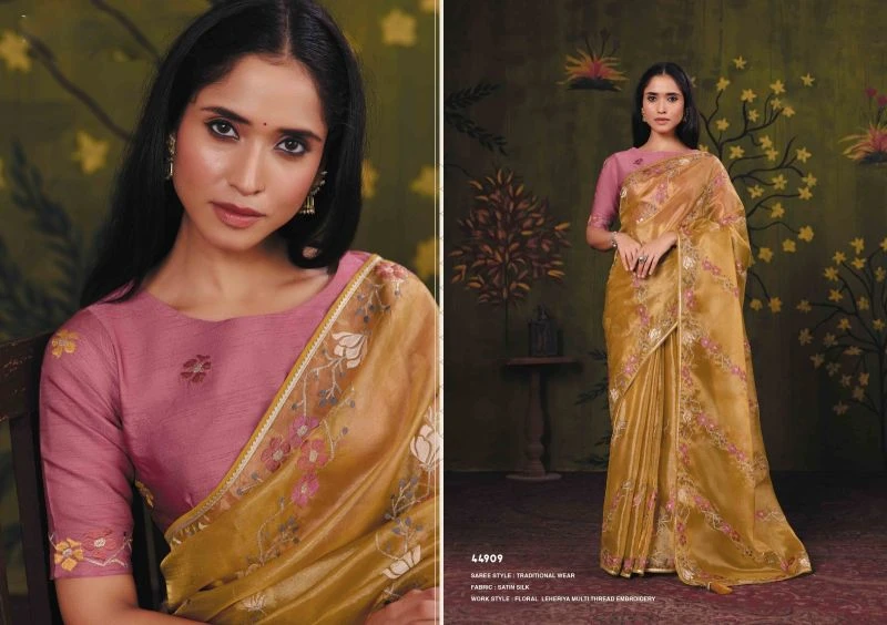 Mahotsav Norita 44900 Rooh Silk Sequence Work Designer Saree Collection 13