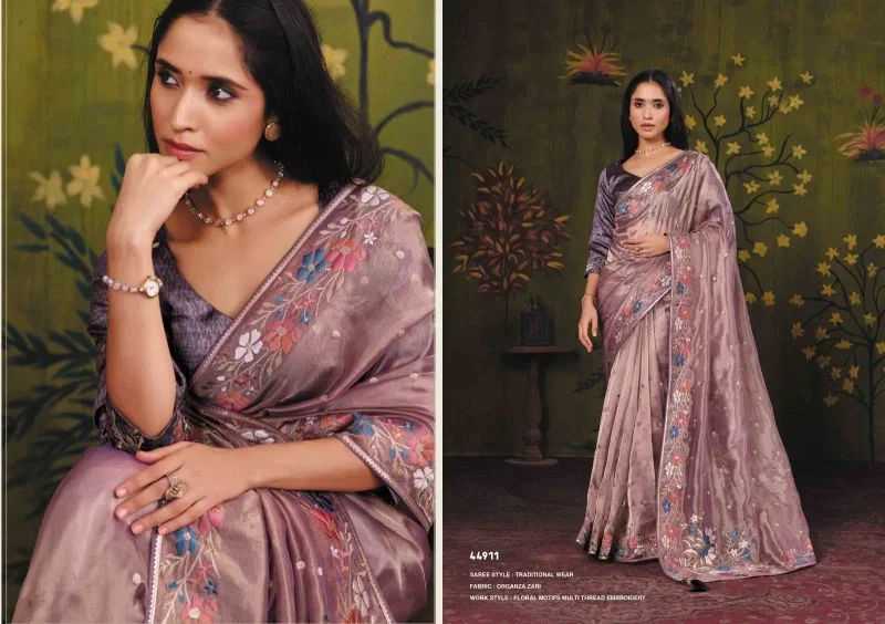 Mahotsav Norita 44900 Rooh Silk Sequence Work Designer Saree Collection 15