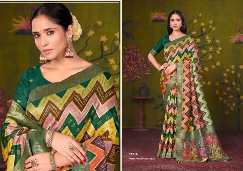 Mahotsav Norita 44900 Rooh Silk Sequence Work Designer Saree Collection 3