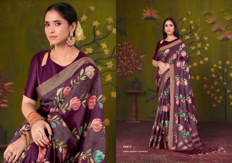 Mahotsav Norita 44900 Rooh Silk Sequence Work Designer Saree Collection 4