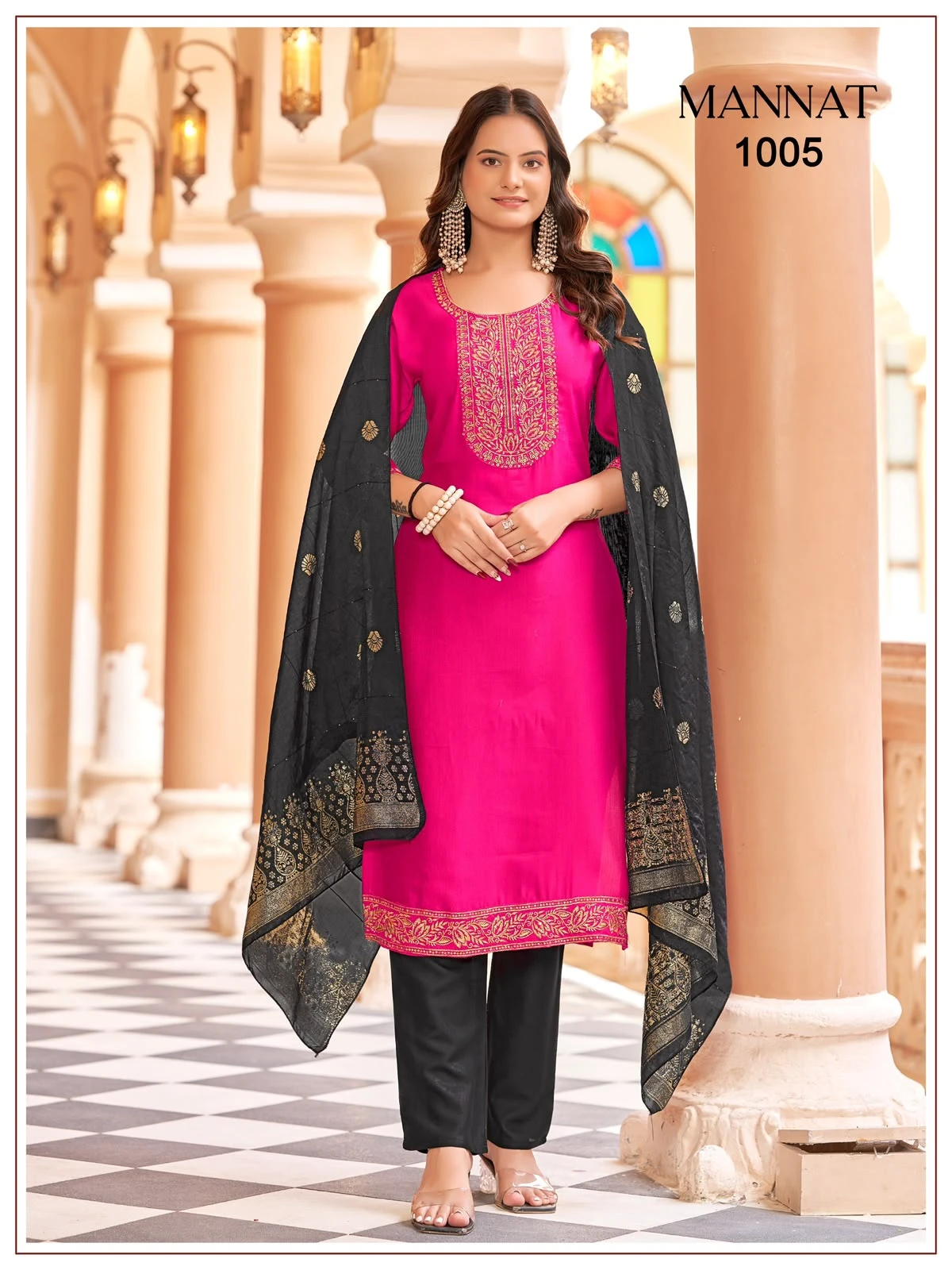 Mannat Gadhwal Silk Readymade Suits Wholesaler 11