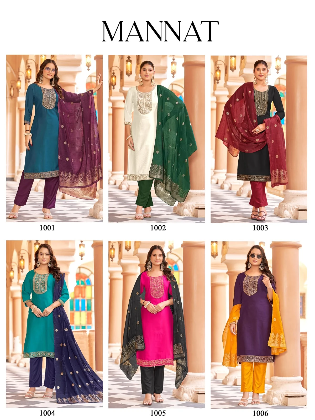 Mannat Gadhwal Silk Readymade Suits Wholesaler 13