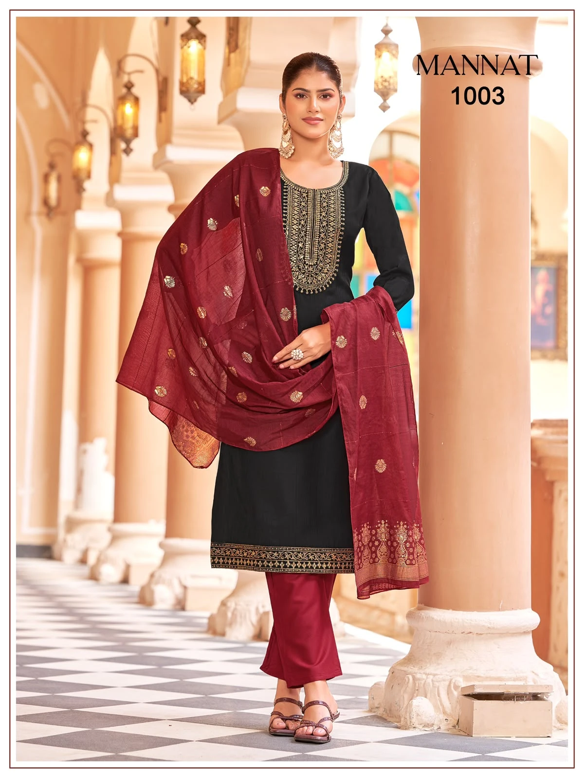 Mannat Gadhwal Silk Readymade Suits Wholesaler 14