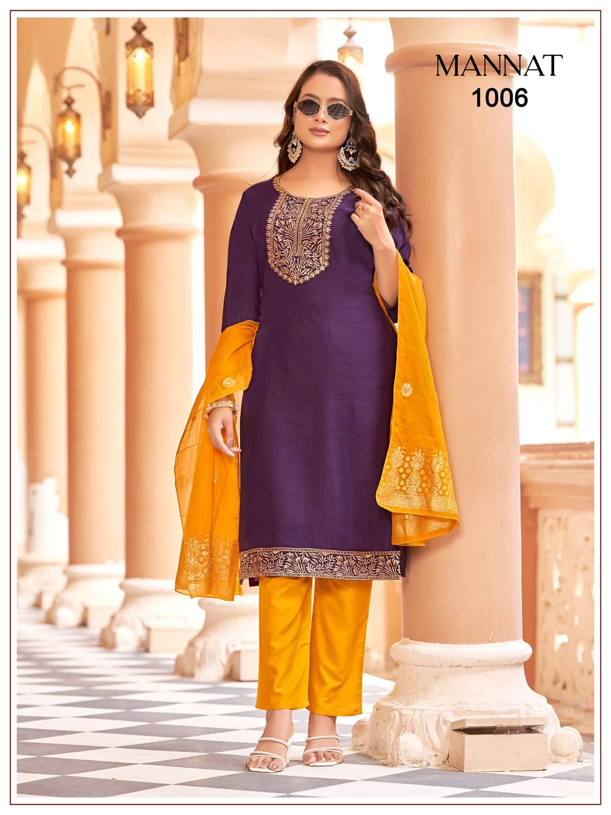 Mannat Gadhwal Silk Readymade Suits Wholesaler 2