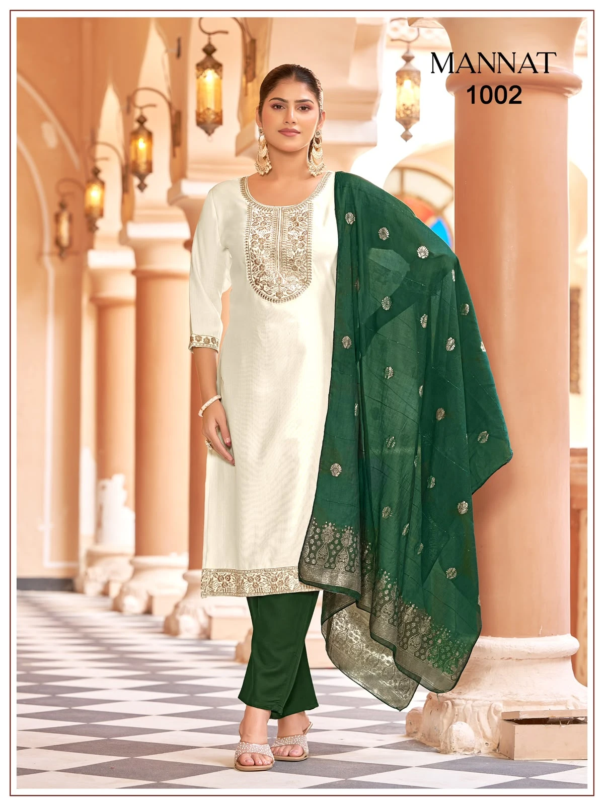 Mannat Gadhwal Silk Readymade Suits Wholesaler 3