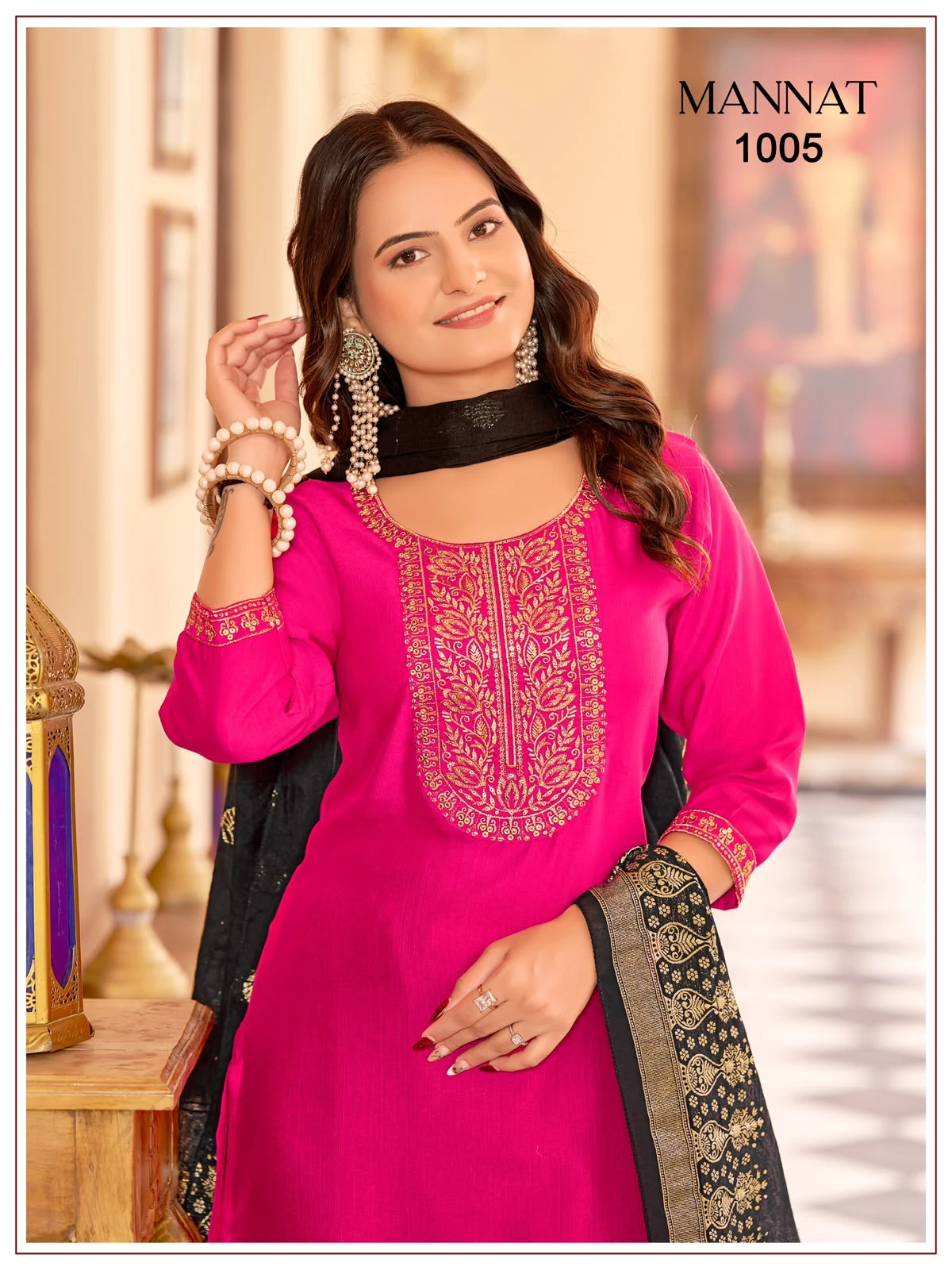Mannat Gadhwal Silk Readymade Suits Wholesaler 4