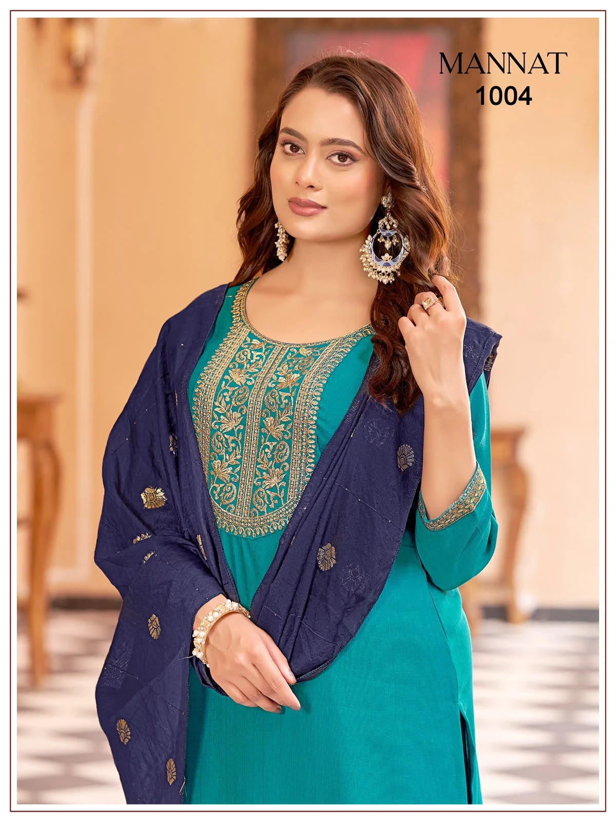 Mannat Gadhwal Silk Readymade Suits Wholesaler 6