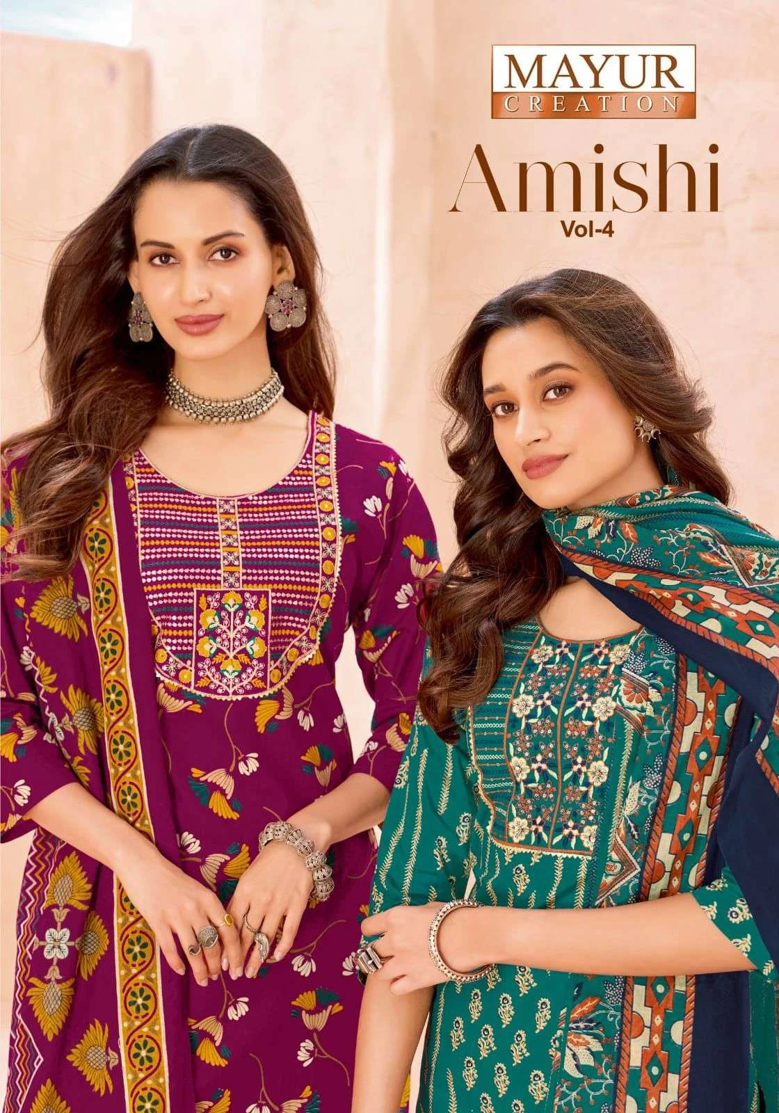 Mayur Creation Amishi Vol 4 Ready Made Collection - Readymade Dress 1