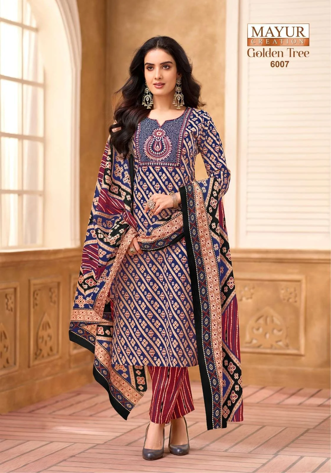 Mayur Creation Golden Tree Vol 6 Ready Made Collection - Readymade Dress 12