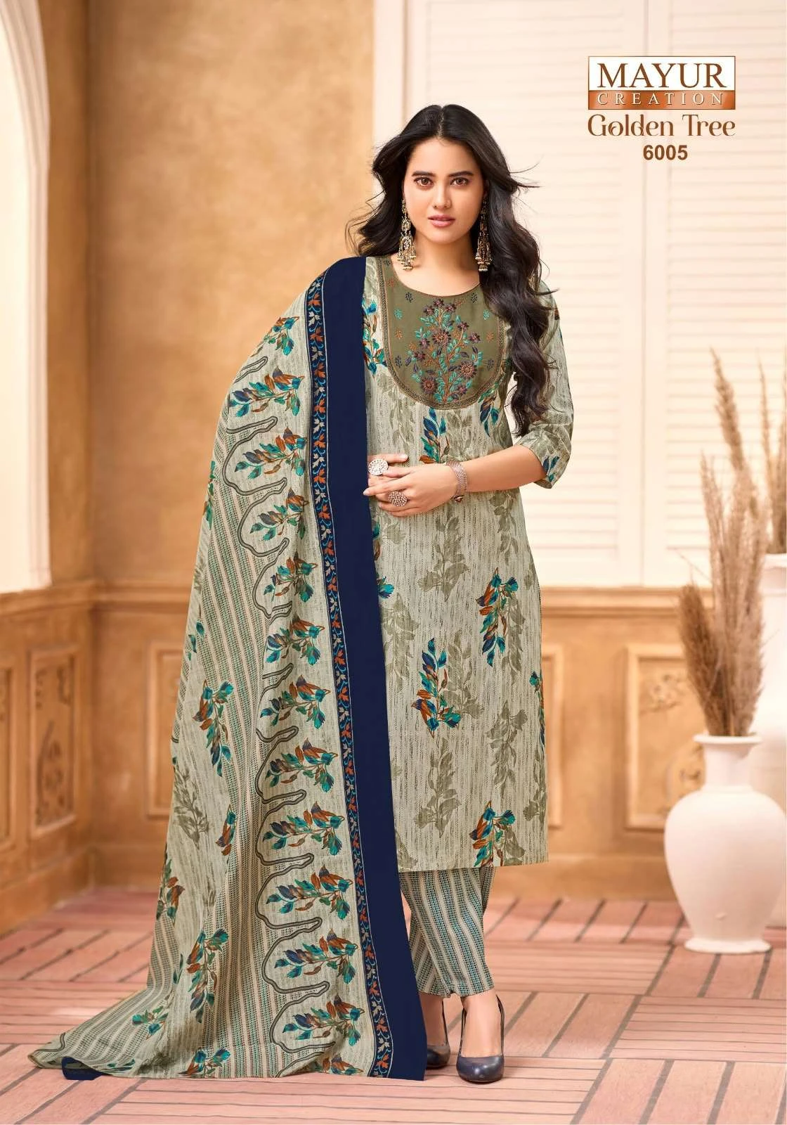 Mayur Creation Golden Tree Vol 6 Ready Made Collection - Readymade Dress 9