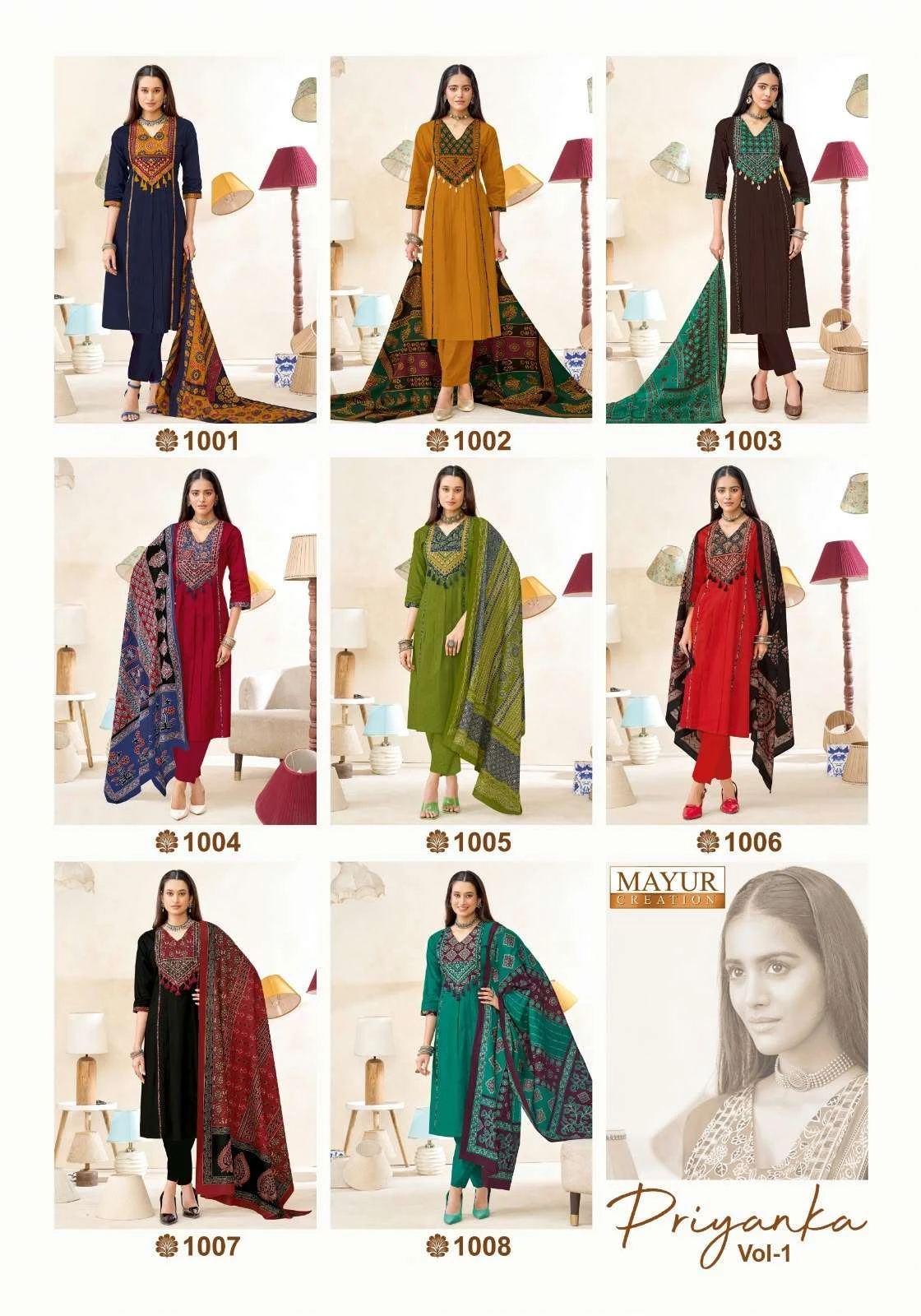 Mayur Creation Priyanka Vol 1 Ready Made Collection - Readymade Dress 9