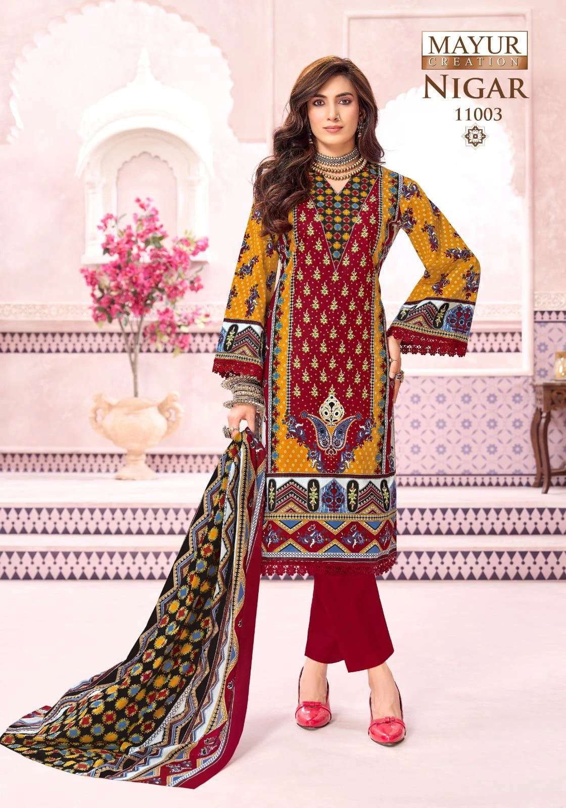 Mayur Nigar Vol-11 Cotton Printed karachi Dress Material Wholesale Collection 3