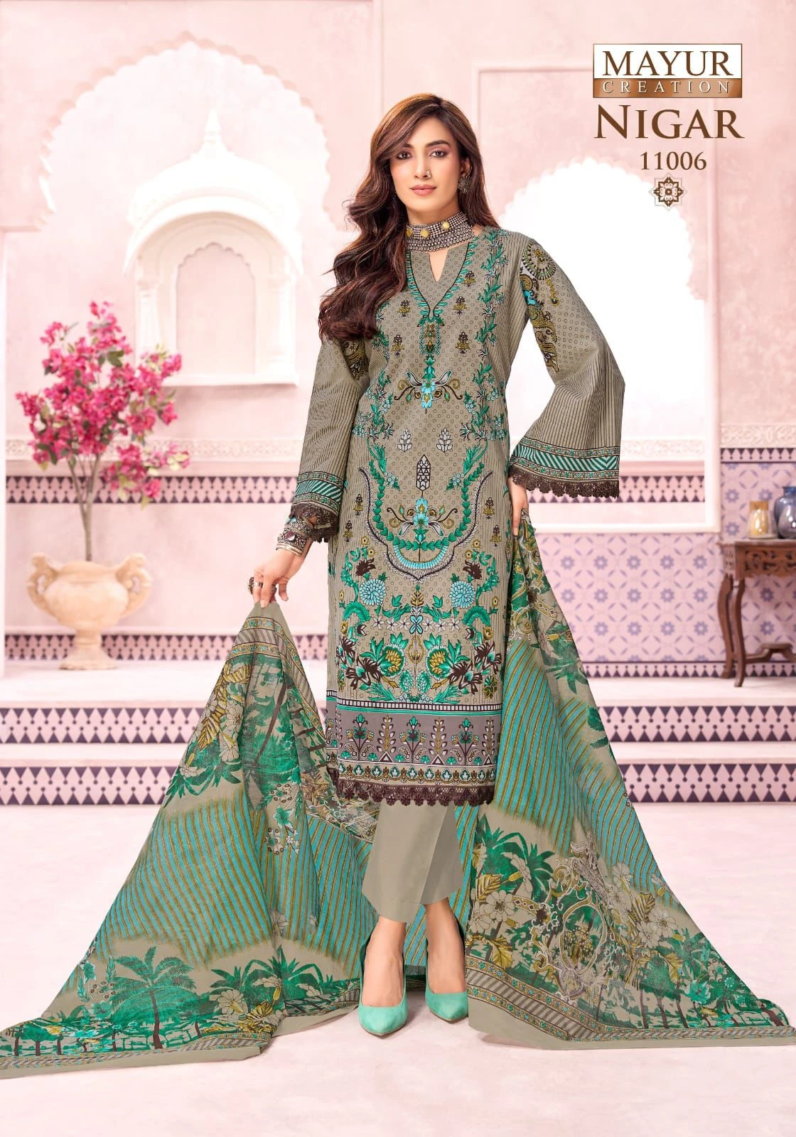 Mayur Nigar Vol-11 Cotton Printed karachi Dress Material Wholesale Collection 4