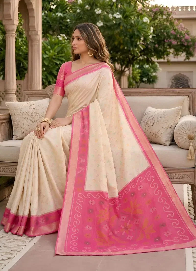 Mb 38 J Pochampalli Soft Silk Blend Traditional Ikkat Saree Collection 2