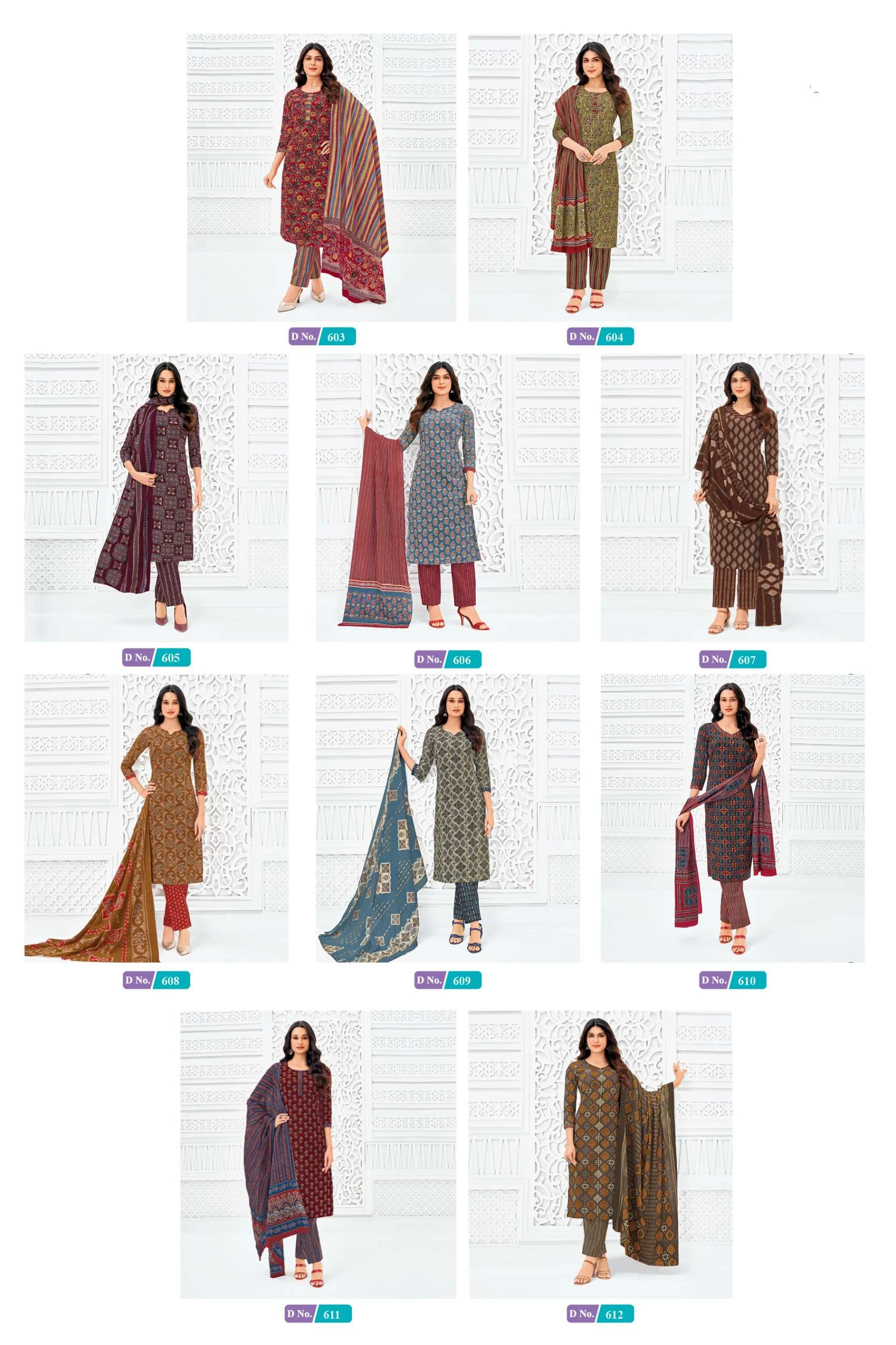 MCM Lifestyle Ajrak Vol 6 Ready Made Collection - Readymade Dress 4