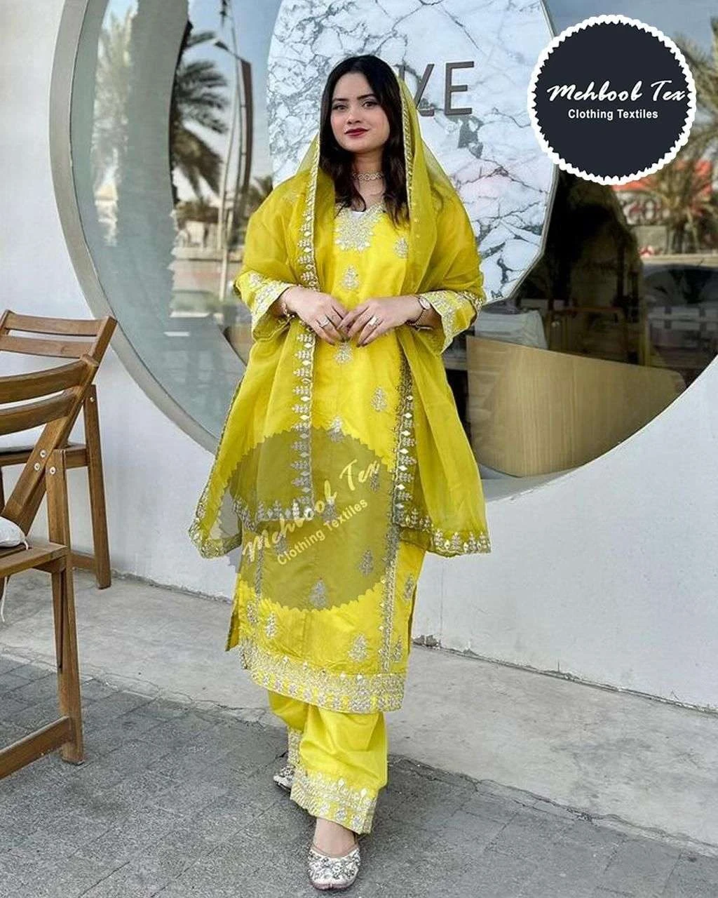 Mehboob Tex D No 1387 - Readymade Dress 3