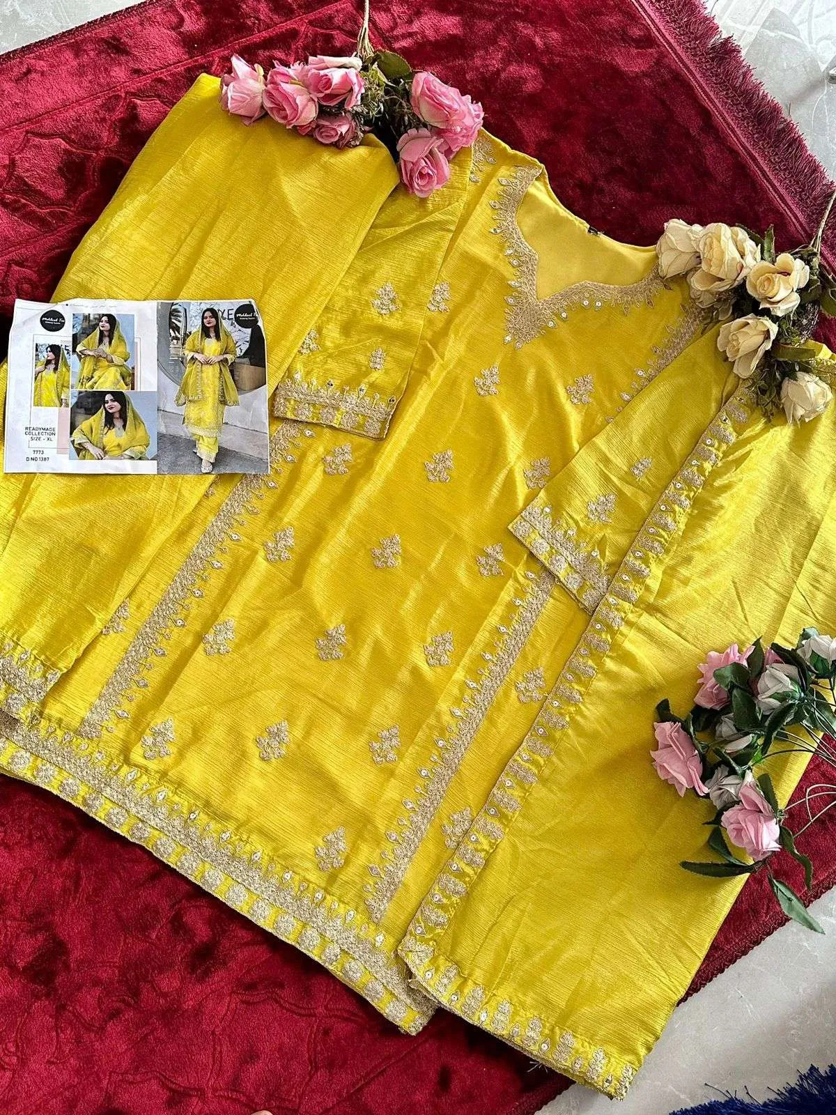 Mehboob Tex D No 1387 - Readymade Dress 6