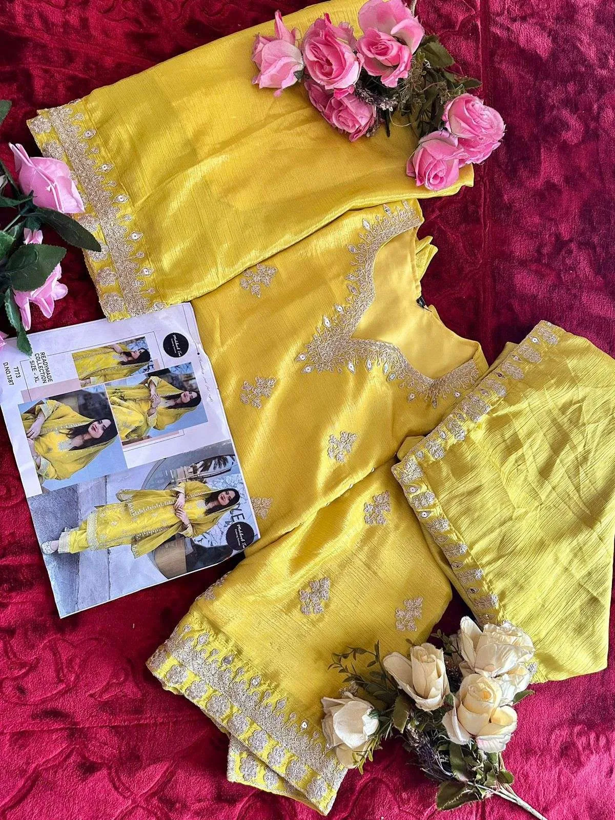 Mehboob Tex D No 1387 - Readymade Dress 7