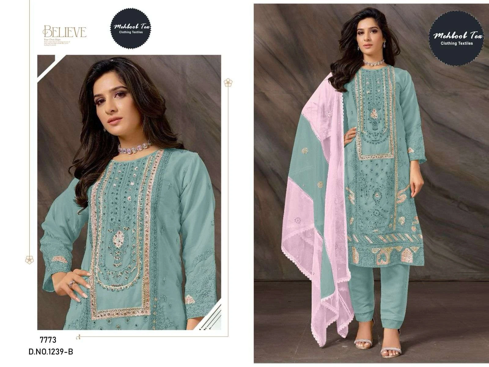 Mehboob Tex Design No - 1239 Abcd 6
