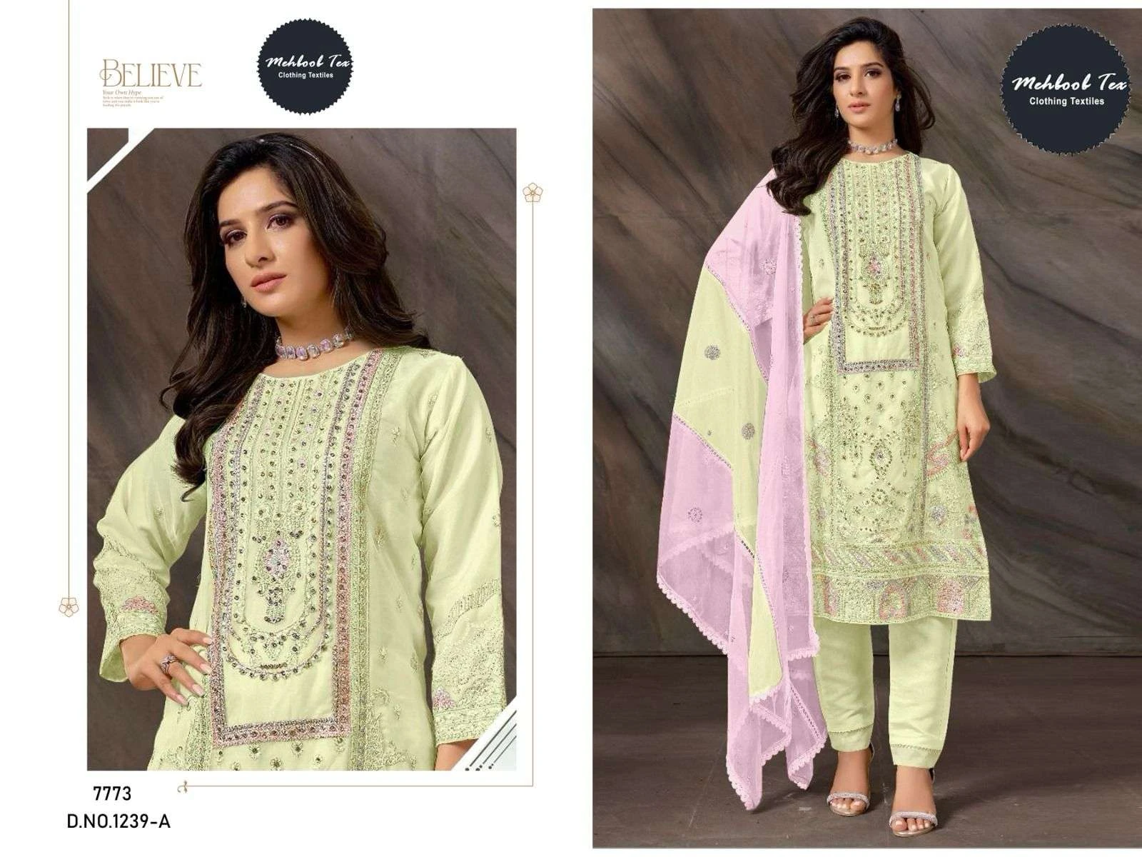 Mehboob Tex Design No - 1239 Abcd 7