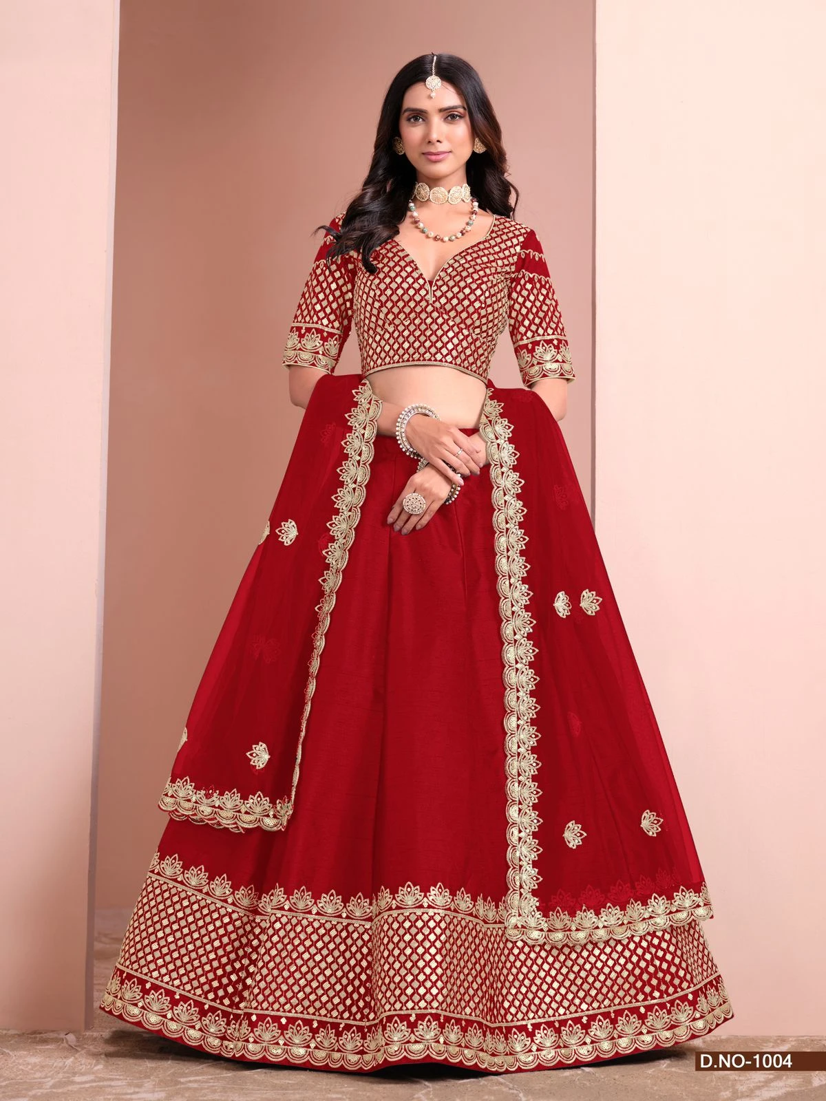 Mehvish Vol 10 Art Silk Stylish Wear Lehenga Choli Catalog 10