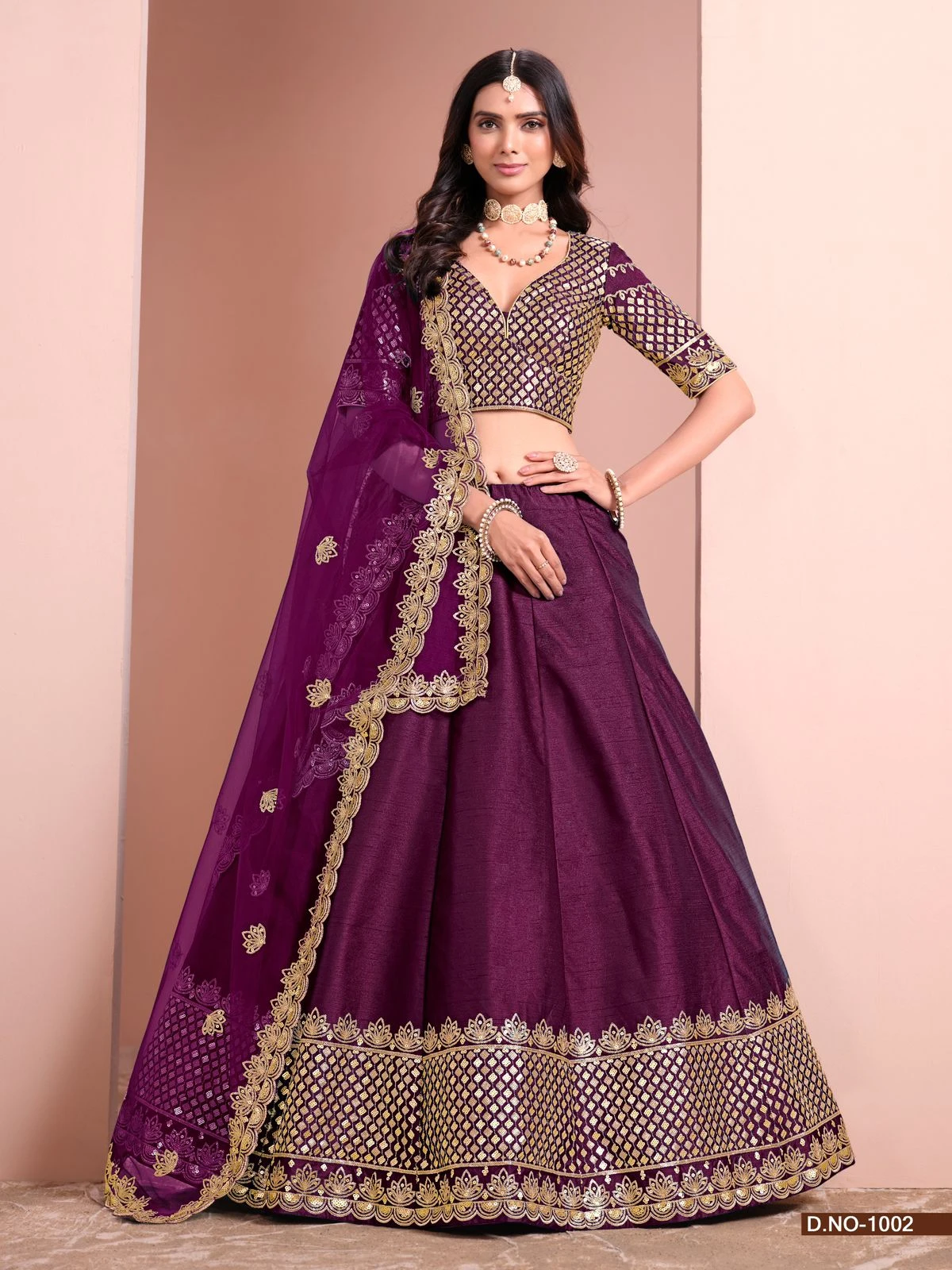Mehvish Vol 10 Art Silk Stylish Wear Lehenga Choli Catalog 15