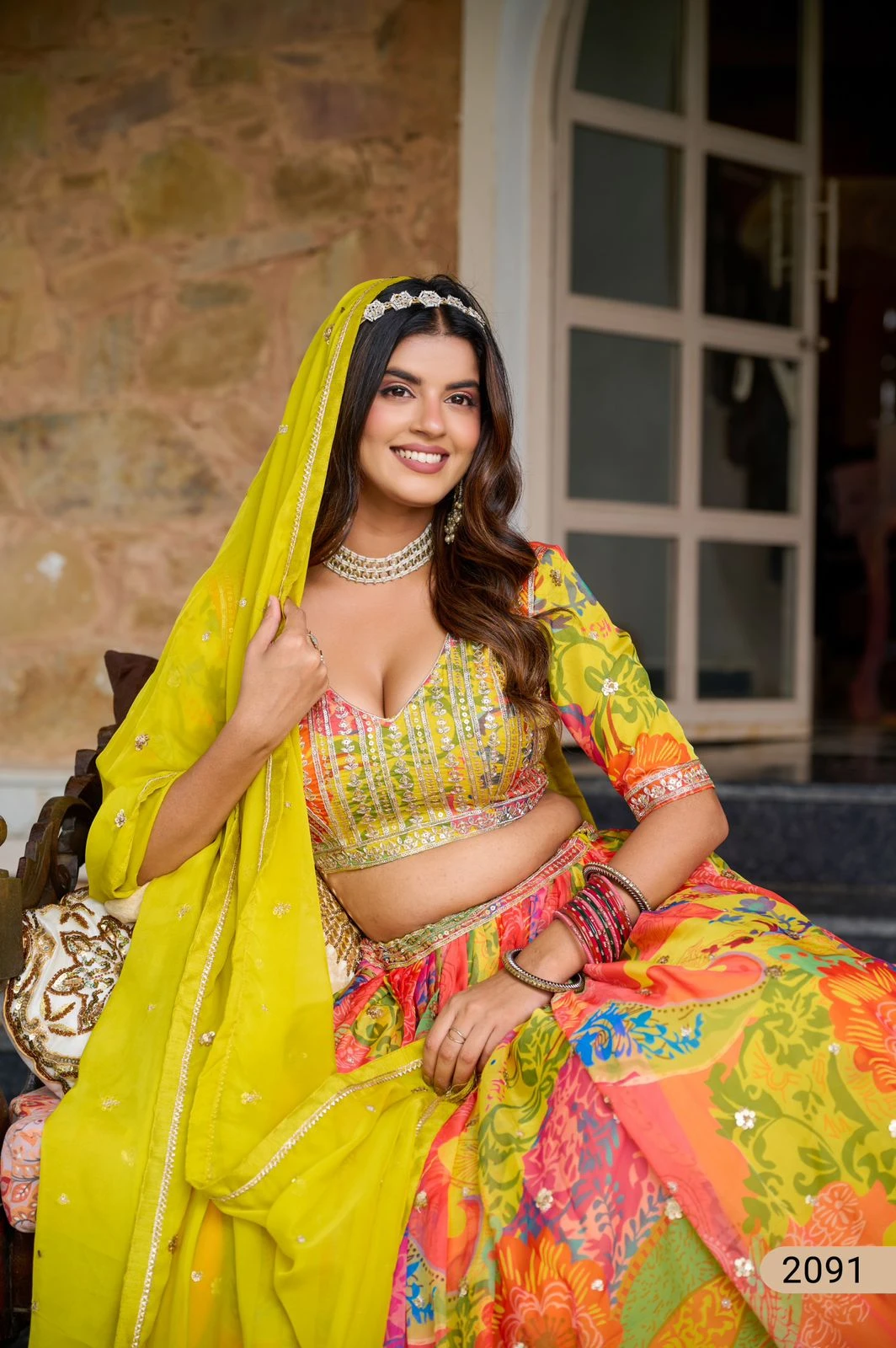 Mehvish Vol-29 Soft Organza Designer Lehenga Choli Collection 1