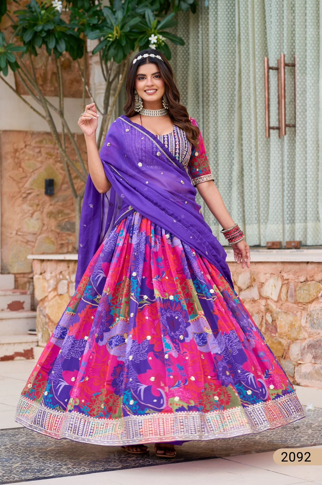 Mehvish Vol-29 Soft Organza Designer Lehenga Choli Collection 2