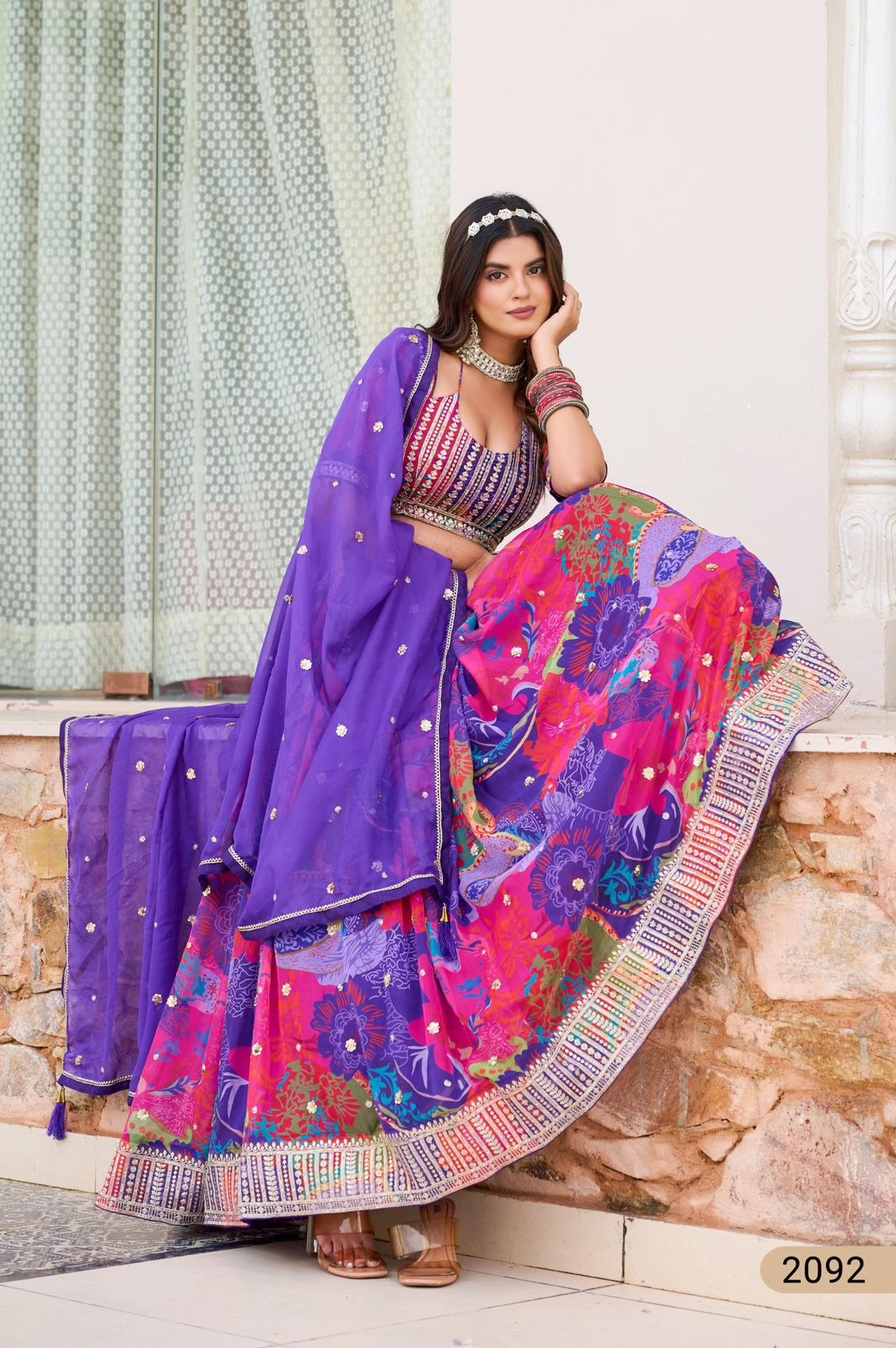 Mehvish Vol-29 Soft Organza Designer Lehenga Choli Collection 3
