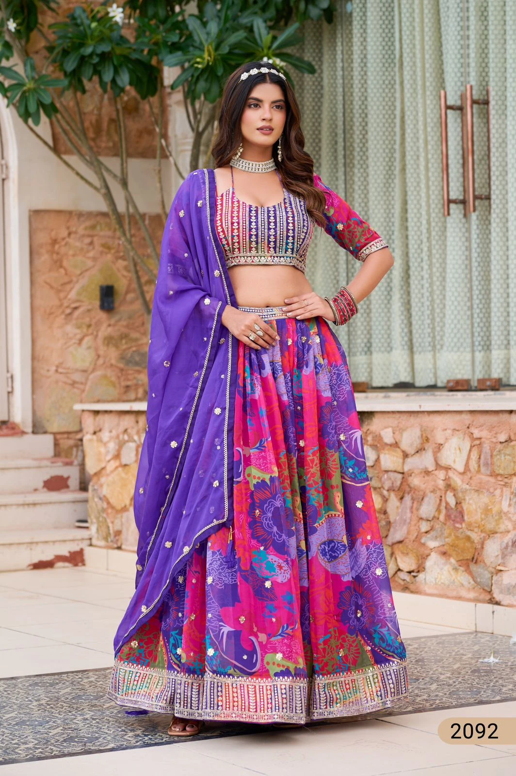 Mehvish Vol-29 Soft Organza Designer Lehenga Choli Collection 5