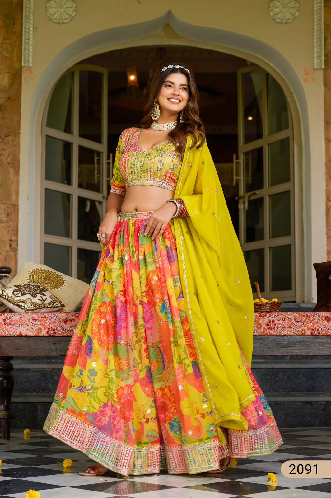 Mehvish Vol-29 Soft Organza Designer Lehenga Choli Collection 7