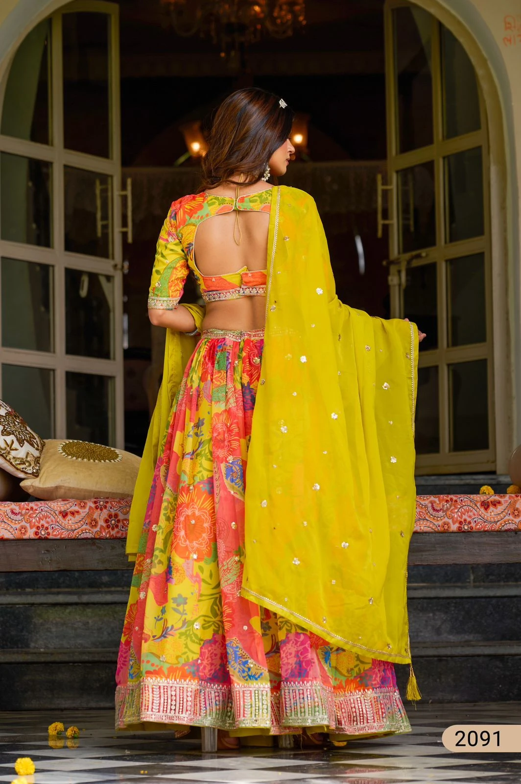 Mehvish Vol-29 Soft Organza Designer Lehenga Choli Collection 8