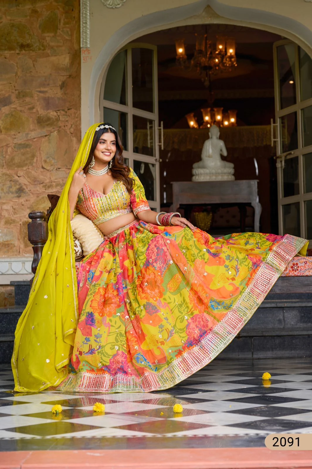 Mehvish Vol-29 Soft Organza Designer Lehenga Choli Collection 9