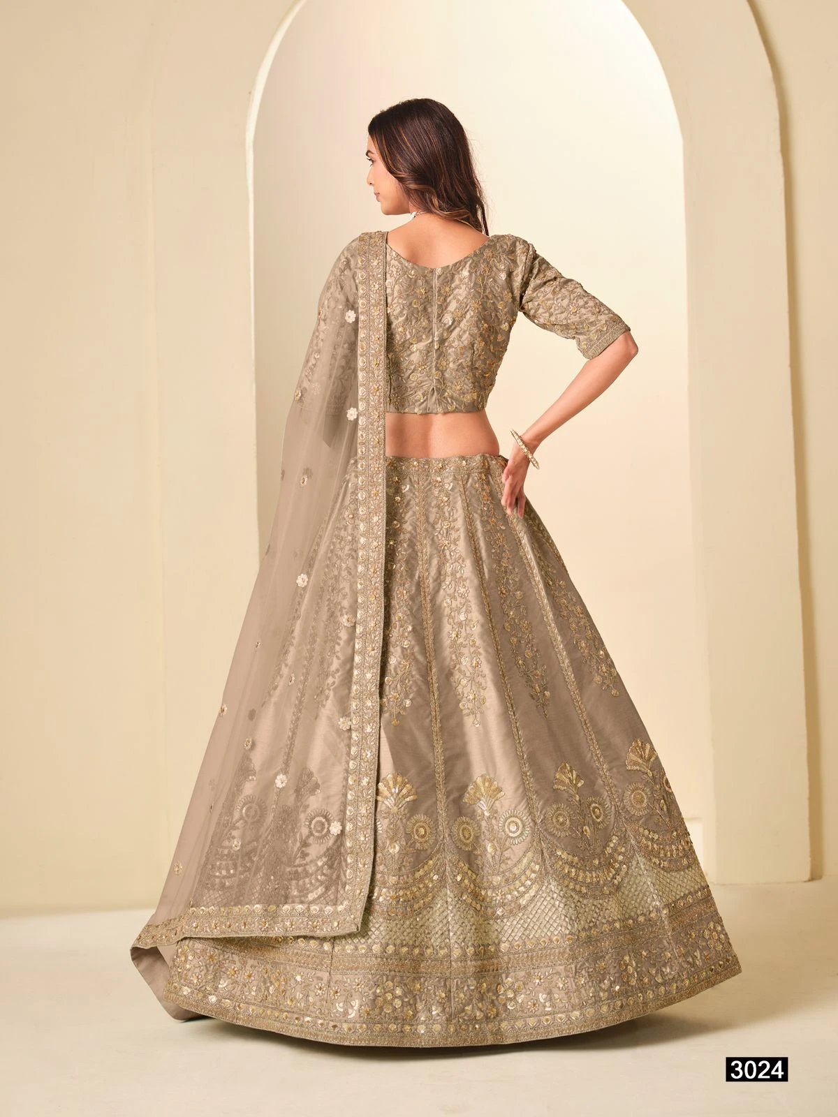 Mehvish Vol-32 Art Silk Embroidered Designer Lehenga Choli Collection 10