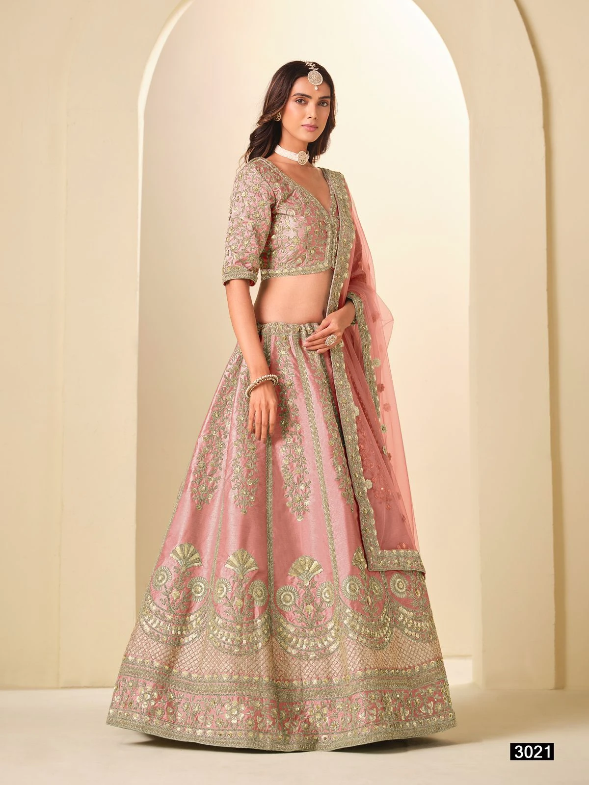 Mehvish Vol-32 Art Silk Embroidered Designer Lehenga Choli Collection 12