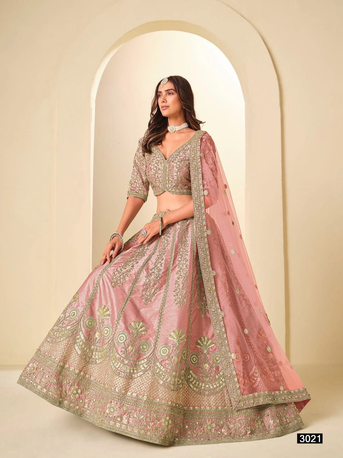 Mehvish Vol-32 Art Silk Embroidered Designer Lehenga Choli Collection 16