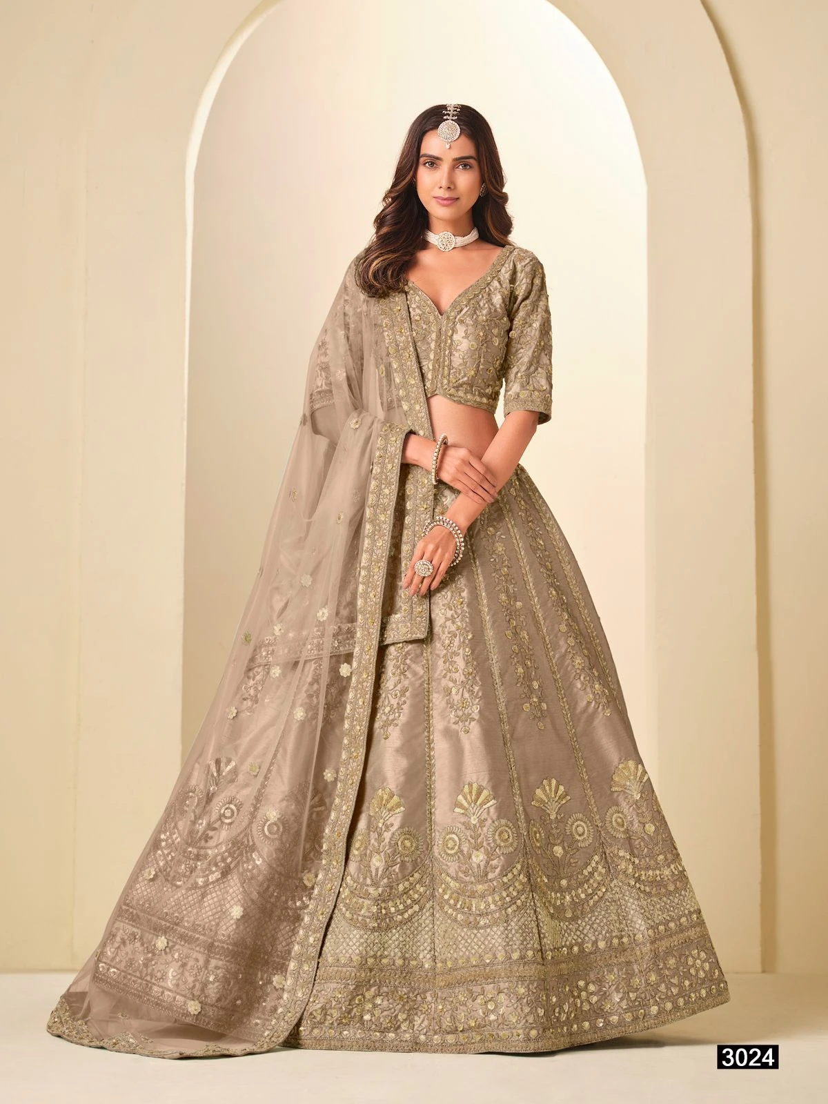 Mehvish Vol-32 Art Silk Embroidered Designer Lehenga Choli Collection 5