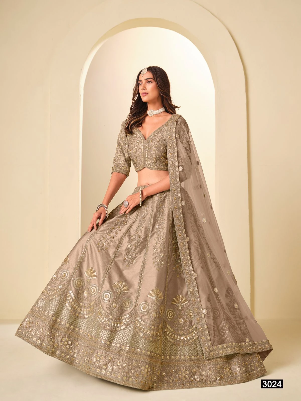 Mehvish Vol-32 Art Silk Embroidered Designer Lehenga Choli Collection 6
