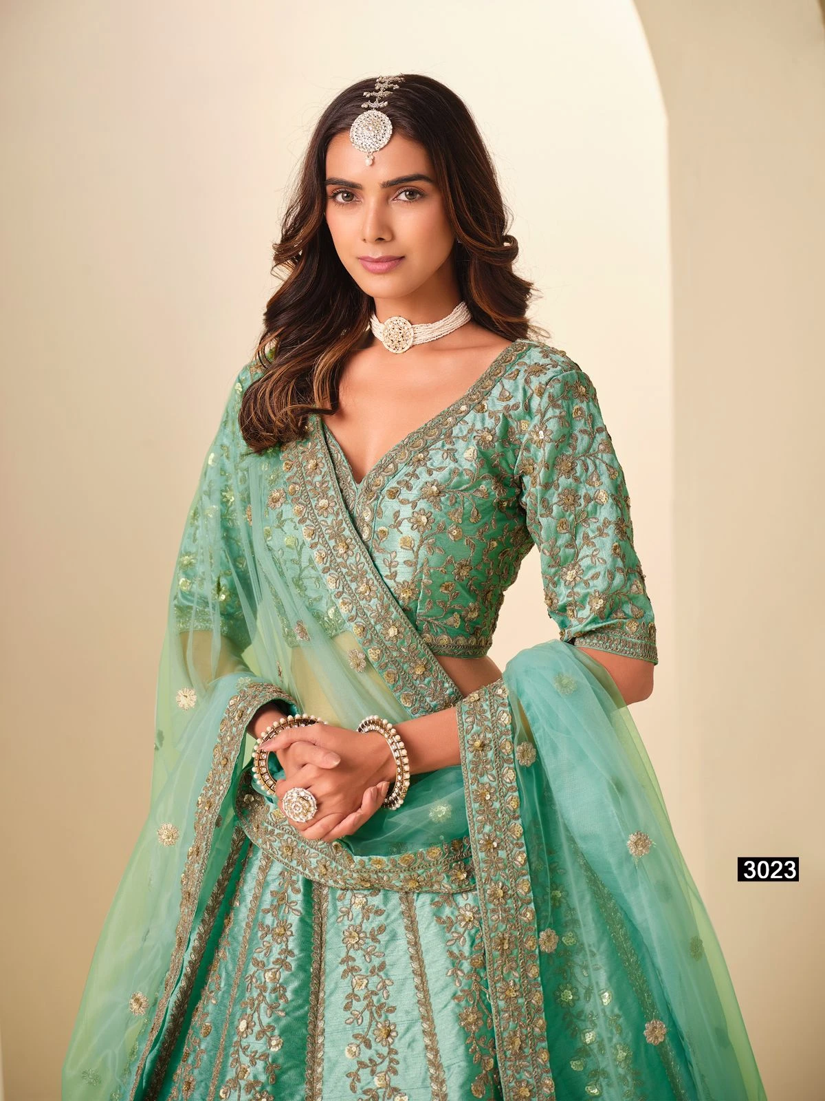 Mehvish Vol-32 Art Silk Embroidered Designer Lehenga Choli Collection 7