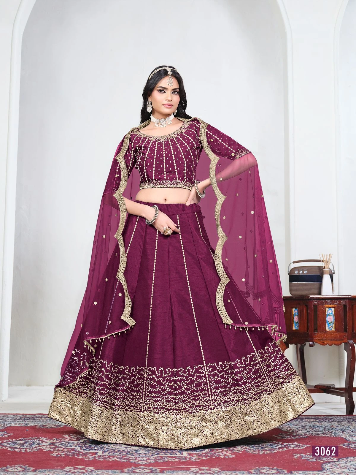Mehvish Vol-36 Art Silk Wholesale Lehenga Catalogue 15